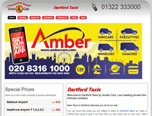 Tablet Screenshot of dartford-taxis.com